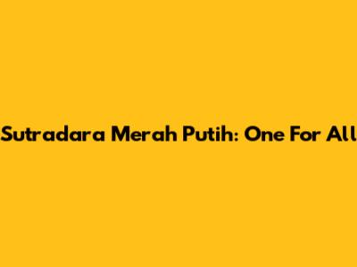 Sutradara Merah Putih: One For All